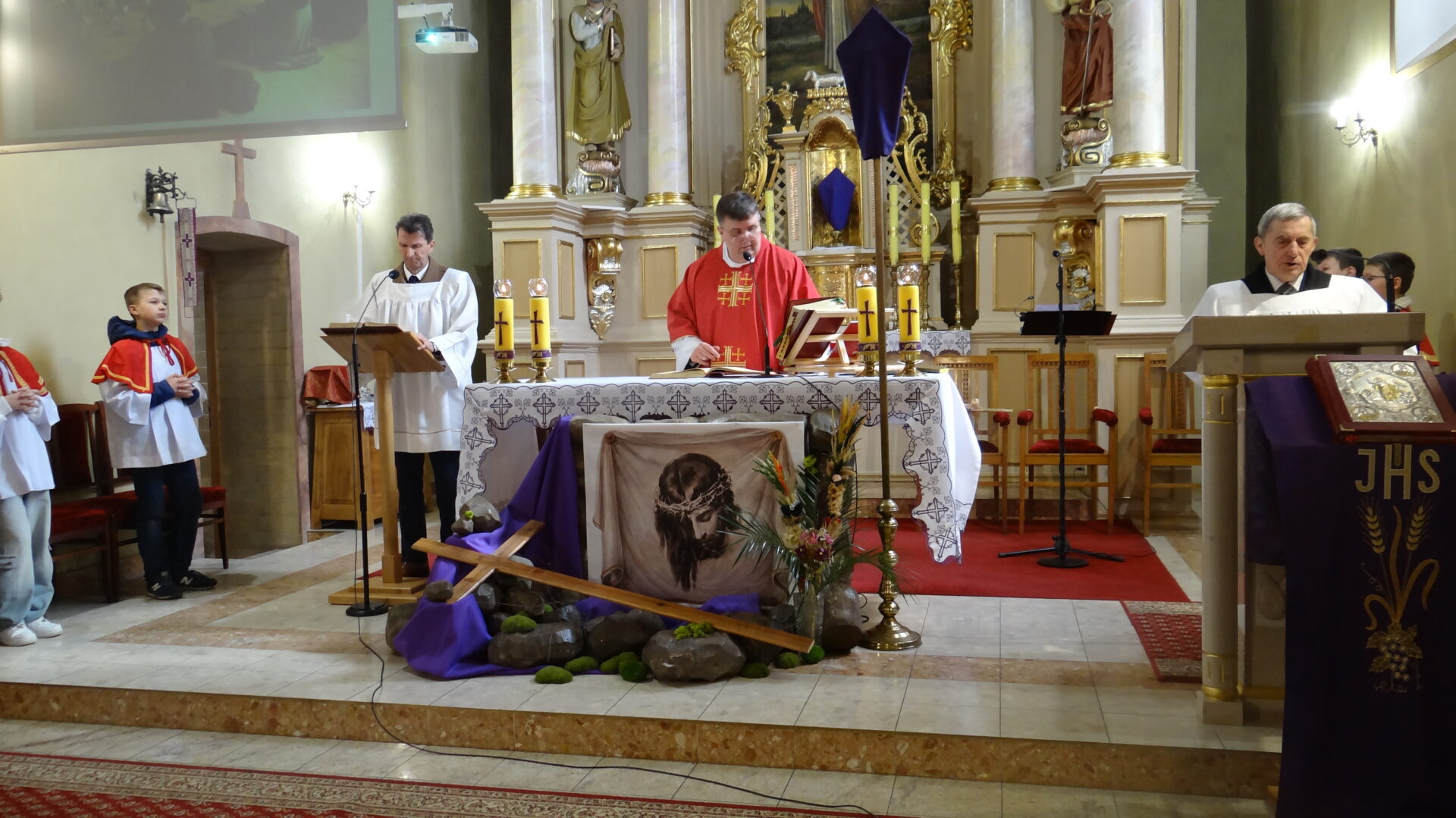 Niedziela Palmowa w naszej parafii.